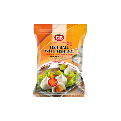 CB FISH BALL WITH FISH ROE【CB 魚籽包心丸】